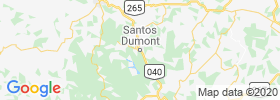 Santos Dumont map